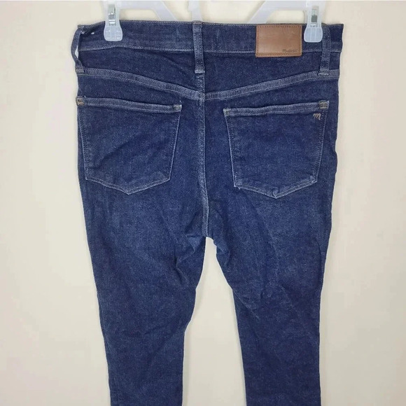 Madewell 9"‎ Mid-Rise Skinny Jeans Larkspur Wash Size 28 - Picture 8 of 9